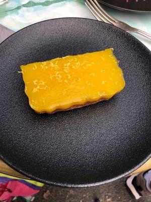 Lemon tart - yummy  at Xuxu in Biarritz