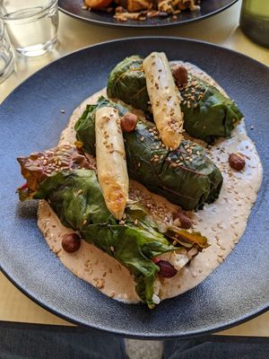 Spring rolls at Xuxu in Biarritz