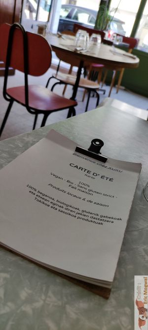 Inside at Xuxu in Biarritz