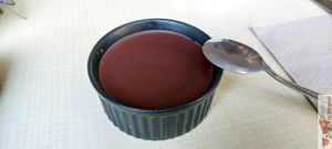 Excellent brownie at Xuxu in Biarritz