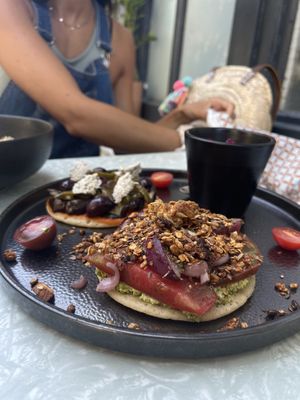 Pancakes  at Xuxu in Biarritz