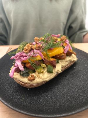 Tartine du moment at Xuxu in Biarritz