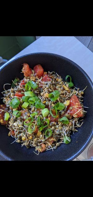 Quiche and Salad at Xuxu in Biarritz