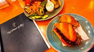 Tofu Sandwich at The Heart of Joy in Salzburg