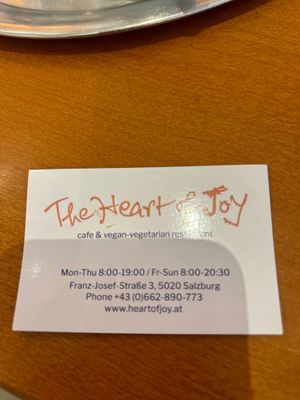  at The Heart of Joy in Salzburg