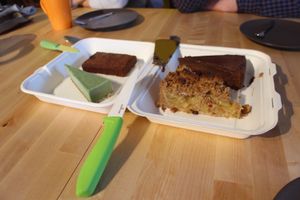 cakes at The Heart of Joy in Salzburg