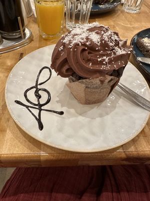 Chocolate muffin   at The Heart of Joy in Salzburg