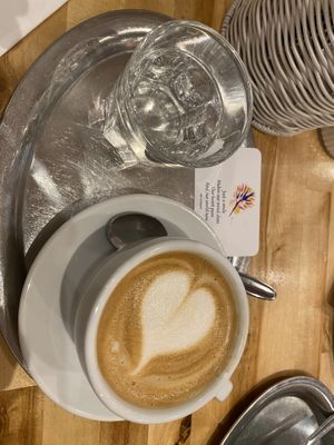 Oat Cappuccino   at The Heart of Joy in Salzburg