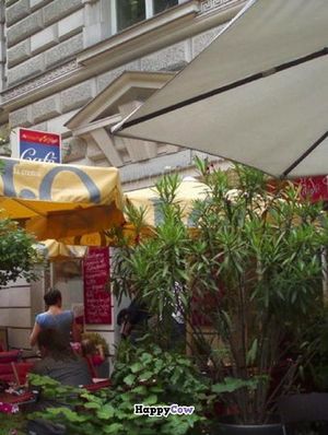 Outside restaurant at The Heart of Joy in Salzburg