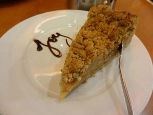 Apple pie at The Heart of Joy in Salzburg