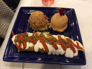 raw enchilada at The Green Boheme in Roseville