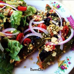 Pesto Pizza at The Green Boheme in Roseville