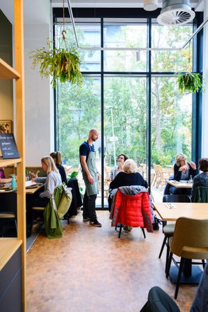 restaurant at Lab071 in Leiden