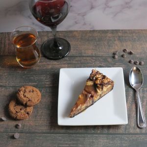 Peanut butter cake  at Sabz in Northampton