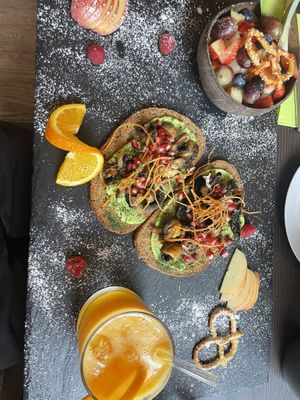 “My big vegan breakfast"  at keevee in Heidelberg