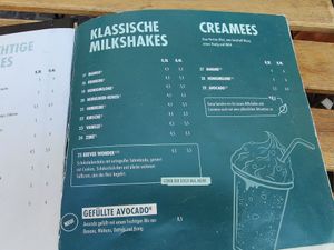 Menu 4-9-2020 at keevee in Heidelberg