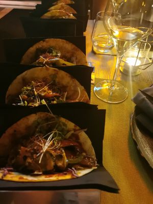 Vegan tacos at Tempera Streetfood & Bar in Makarska