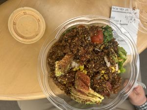 Impossible taco salad   at Mendocino Farms in Sacramento