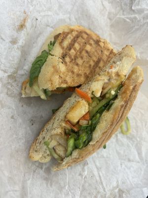 Tofu banh mi   at Mendocino Farms in Sacramento