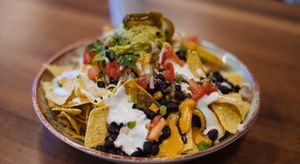 Nachos at Viridescent Kitchen in Plano