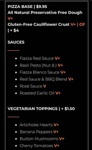   at Fiazza Fresh Fired - Murray St in Ottawa