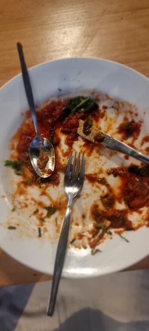 Sorry, that's all that was left at The Nags Head Hotel in Adamstown