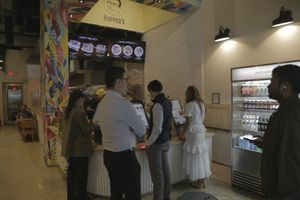 Don't worry the line moves fast at Happea's in Miami