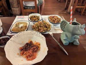 Opted for the "can't decide" vegan option... at The Coconut Tree in Cardiff