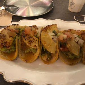 Vegan tacos at Ay Mamita in Jeonju