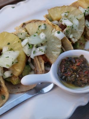 vegan Tacos at Ay Mamita in Jeonju