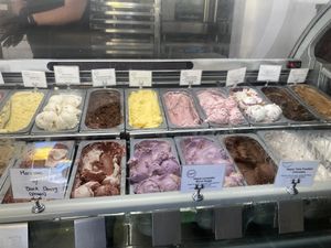 This section is entirely vegan.  at Ginger's in Los Angeles