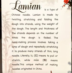  at Splendid Noodle in Stony Brook