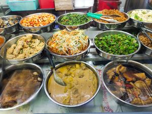 Dishes available at San De Vegetarian 三德 - Blk 256 Yishun in North Singapore