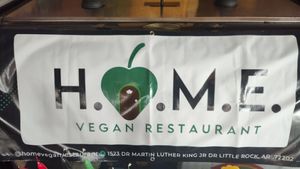  at H.O.M.E. Vegan Restaurant (TheHouseOfMentalEatery) in Little Rock