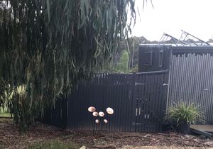 Entrance to Tiny home at Stephanie's Country Cottages in Drummond North