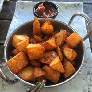 Patatas Bravas at The Dock in Hervey Bay