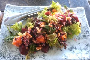 Beetroot salad  at The Dock in Hervey Bay