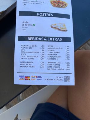 Drinks  at Beykebap in Ibiza