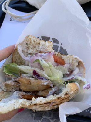 Vegan kebab at Beykebap in Ibiza