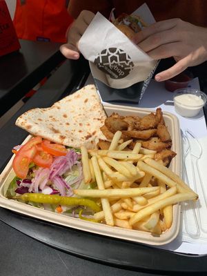 Kebab box / Kebab at Beykebap in Ibiza