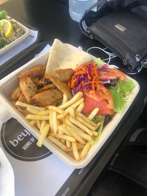 Plato Vegano at Beykebap in Ibiza