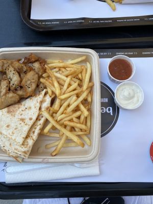 Vegan dish  at Beykebap in Ibiza