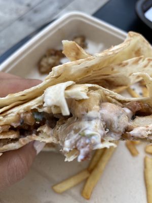 Vegan dish  at Beykebap in Ibiza