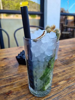 Virgin mojito at Las Dalias in Ibiza