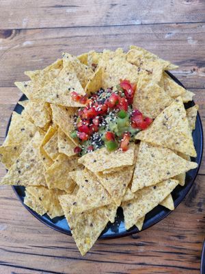 Nachos & Guacamole at Las Dalias in Ibiza