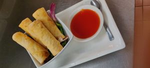 Vegetable Spring Roll at Imperial China in Lyndhurst