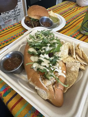 Lobster roll  at Pepe's Bistro in Lincoln