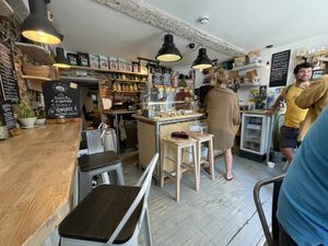   at The Hairy Barista in Totnes