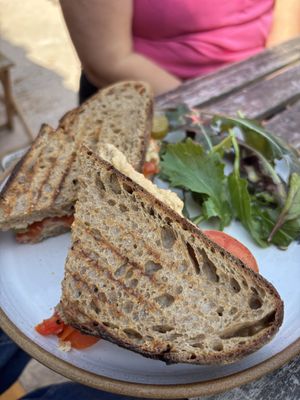 Baba ghanoush- excellent   at The Hairy Barista in Totnes