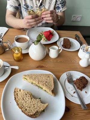   at Luna's Vegan Corner in Cardiff